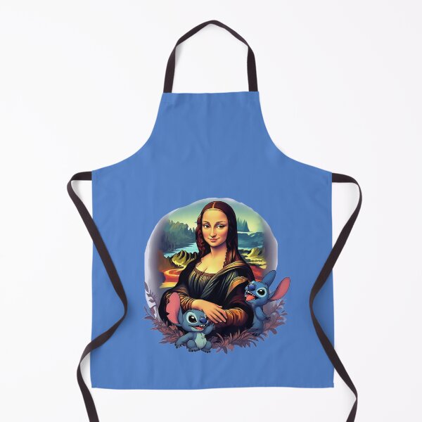 Item preview, Stitch and Mona Lisa. designed and sold by Natalia-Vlad.