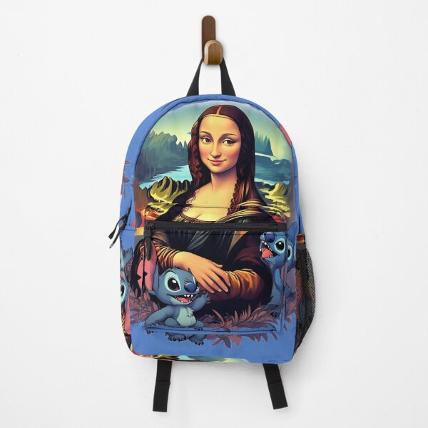 Item preview, Stitch and Mona Lisa. designed and sold by Natalia-Vlad.