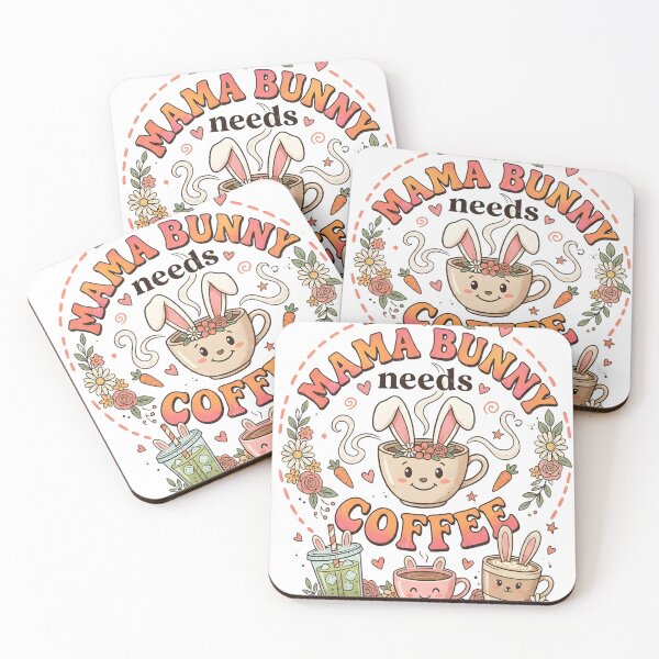 Item preview, Funny Mama Bunny Needs Coffee Cute Spring Easter Mother designed and sold by NADIASHOP86.