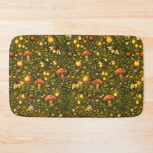 Item preview, Enchanted Forest Seamless Pattern designed and sold by M&M's Twisted Treasures LLC .