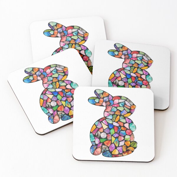 Item preview, Colorful Shapes Bunny with Back designed and sold by Bdbear10.