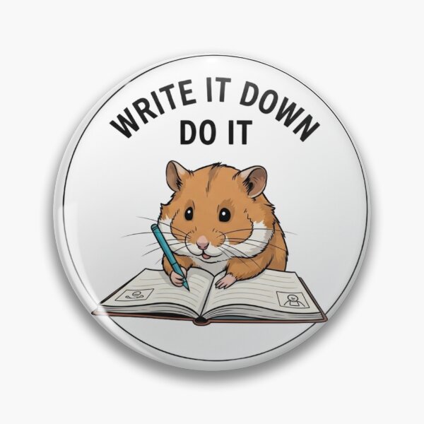 Item preview, Write it down do it designed and sold by MongOficial.