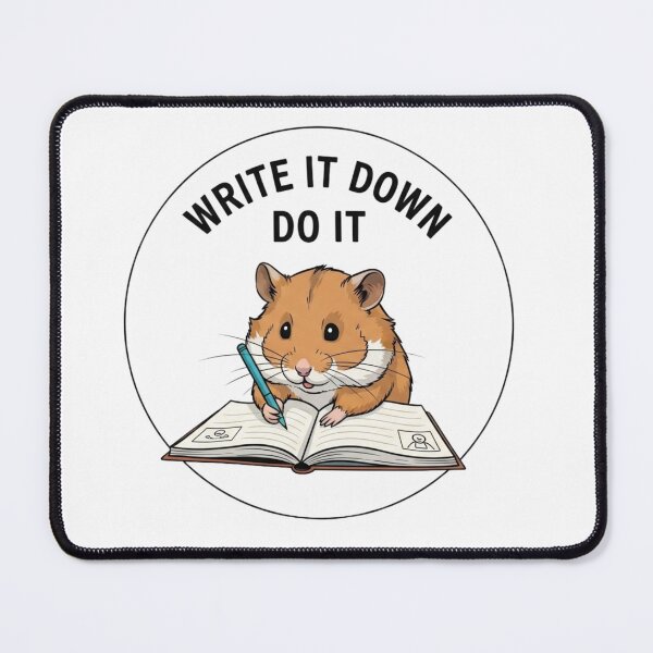 Item preview, Write it down do it designed and sold by MongOficial.