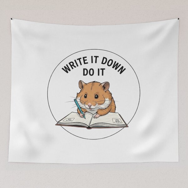 Item preview, Write it down do it designed and sold by MongOficial.