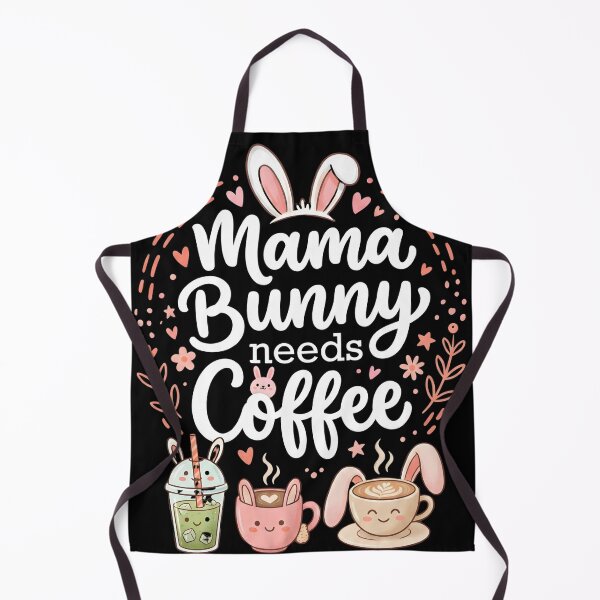 Item preview, Funny Mama Bunny Needs Coffee Cute Easter Mom Caffeine designed and sold by NADIASHOP86.