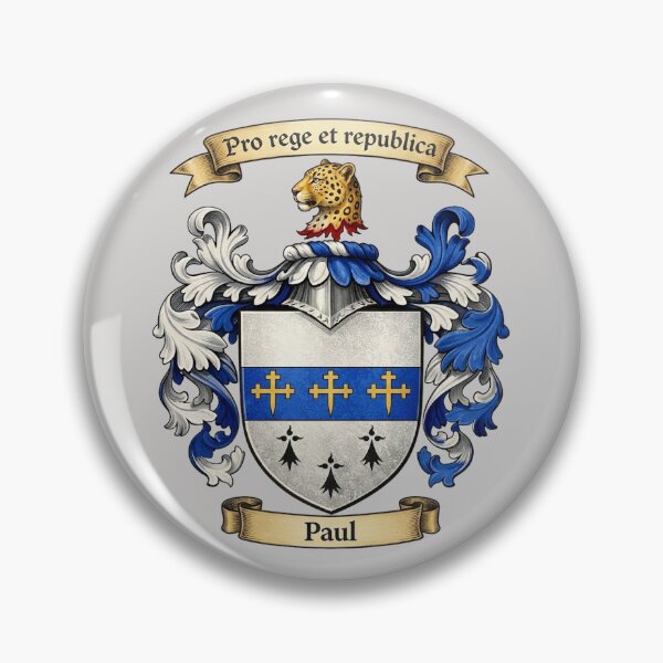 Item preview, The Paul Family Coat of Arms designed and sold by BagTown Clans.