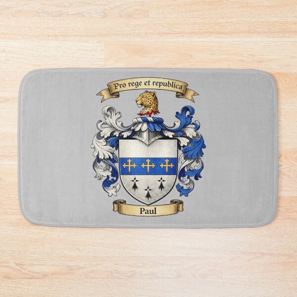 Item preview, The Paul Family Coat of Arms designed and sold by BagTown Clans.