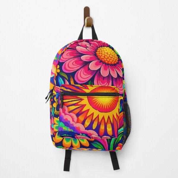Item preview, Radiant Sun Psychedelic Wildflower Garden designed and sold by Far Out Goods.