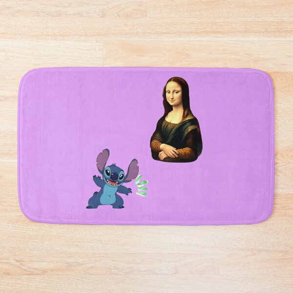 Item preview, Stitch and Mona Lisa. designed and sold by Natalia-Vlad.