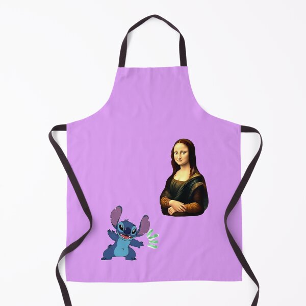 Item preview, Stitch and Mona Lisa. designed and sold by Natalia-Vlad.