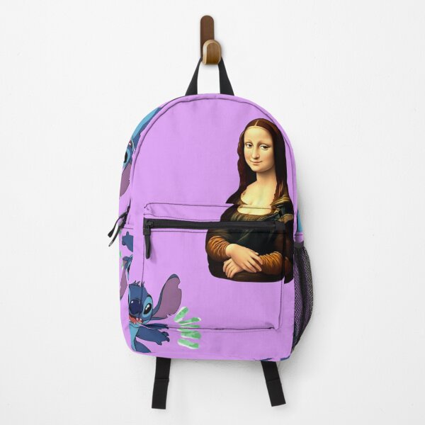 Item preview, Stitch and Mona Lisa. designed and sold by Natalia-Vlad.