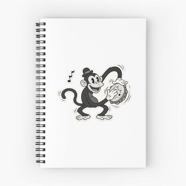 Item preview, pandeiro monkey designed and sold by ReimonkeyShop.