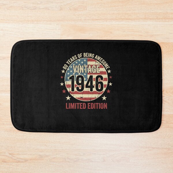 Item preview, Vintage 1946 80 Years of Being Awesome American Flag 80th Birthday designed and sold by G350.