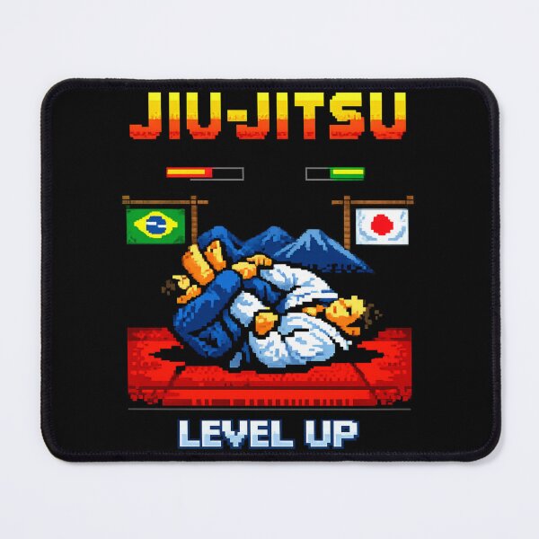 Item preview, Jiu-Jitsu Retro Game Level Up  designed and sold by MojaveTradePost.