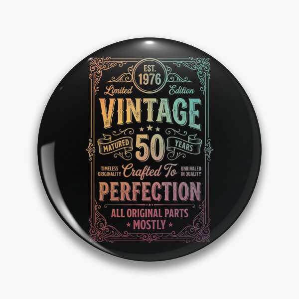 Item preview, Vintage Est 1976 50 Years Matured Crafted To Perfection 50th Birthday designed and sold by G350.