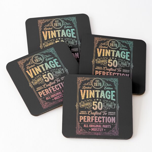 Item preview, Vintage Est 1976 50 Years Matured Crafted To Perfection 50th Birthday designed and sold by G350.