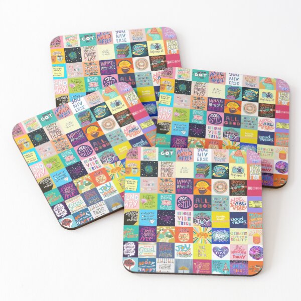 Item preview, Positivity Patchwork designed and sold by annieriker.