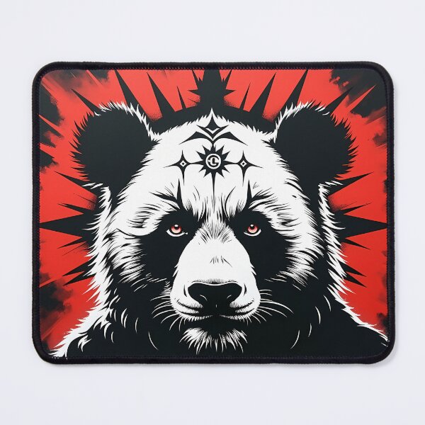 Item preview, Attitude Panda Stencil Portrait designed and sold by BRANDONWEI.