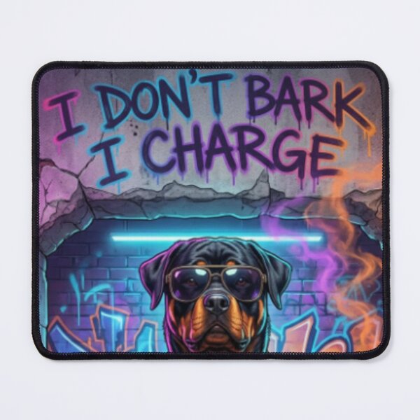 Item preview, I Don’t Bark I Charge designed and sold by PetJoyPrintsCO.