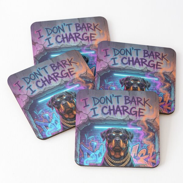 Item preview, I Don’t Bark I Charge designed and sold by PetJoyPrintsCO.