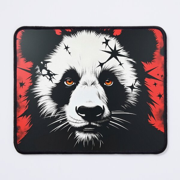 Item preview, Attitude Panda Stencil Portrait designed and sold by BRANDONWEI.