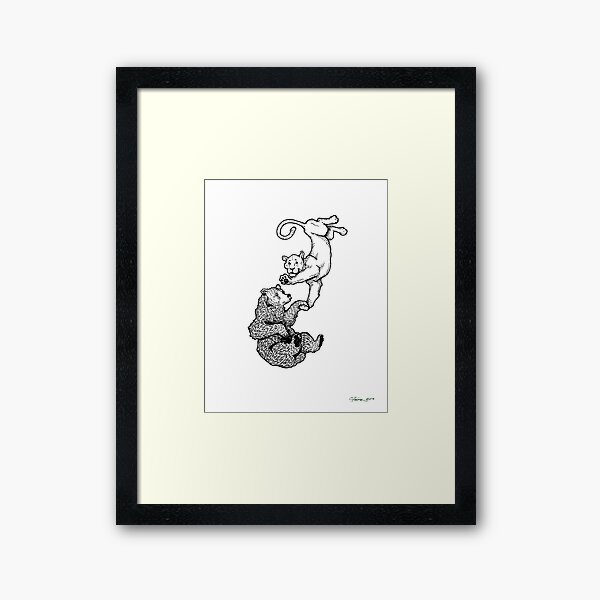 Item preview, Falling Lioness and Bear designed and sold by Caleb Faires.