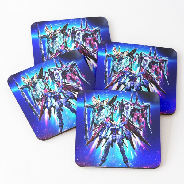 Item preview, Destiny Justice Strike Freedom Gundam space colony digital art  designed and sold by sabartgunpla.