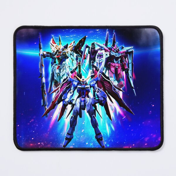 Item preview, Destiny Justice Strike Freedom Gundam space colony digital art designed and sold by sabartgunpla.