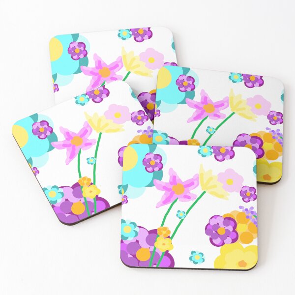 Item preview, Colorful Spring Flowers Collage designed and sold by CutesyArt8.