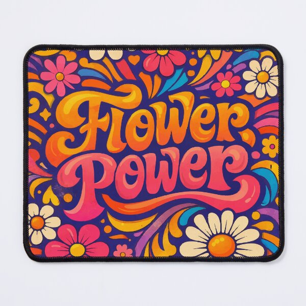 Item preview, Groovy Flower Power Retro 70s Psychedelic Art designed and sold by Far Out Goods.