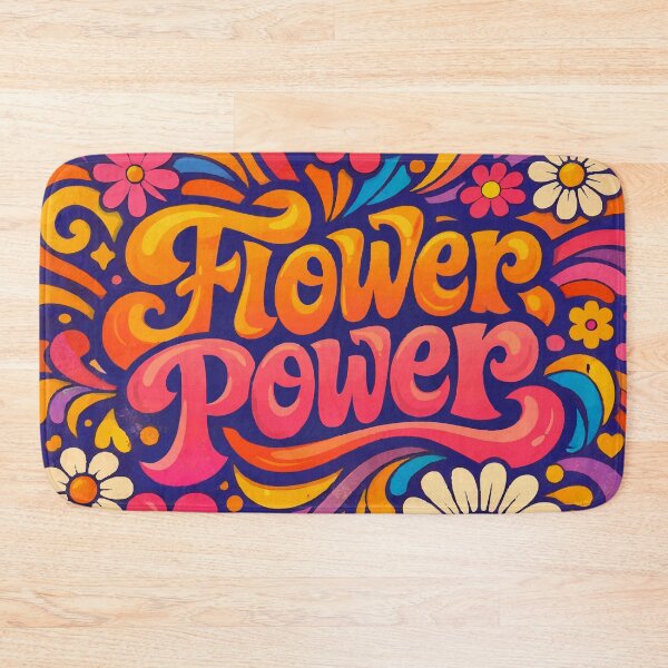 Item preview, Groovy Flower Power Retro 70s Psychedelic Art designed and sold by Far Out Goods.