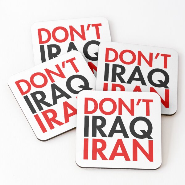 Item preview, DON'T IRAQ IRAN designed and sold by Thelittlelord.