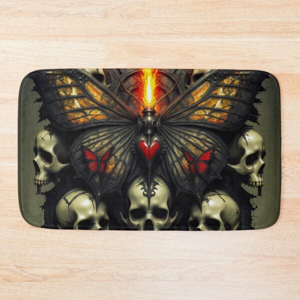 Item preview, Monarch: Flame‑Forged Butterfly Mandala designed and sold by Insomnia Art Designs.