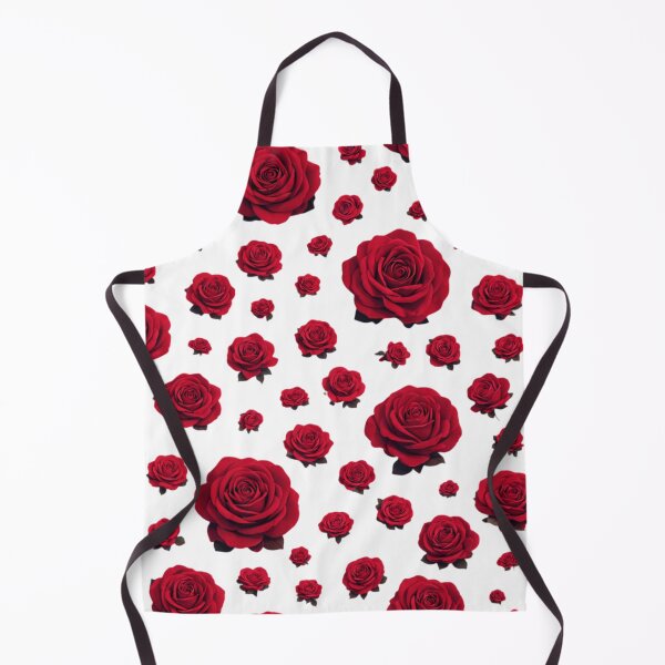 Item preview, Red Rose Seamless Pattern – Elegant Floral Aesthetic Design designed and sold by ArtByMuneer.