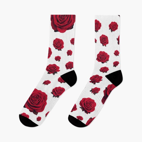 Item preview, Red Rose Seamless Pattern – Elegant Floral Aesthetic Design designed and sold by ArtByMuneer.