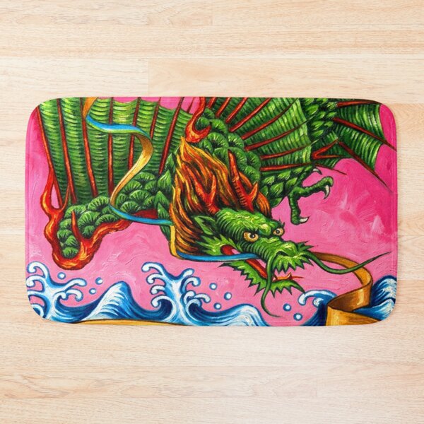 Item preview, Flying Dragon Safety Matches - restyled Vintage Japanese Matchbox Label designed and sold by Corinne Alexa Jackson.