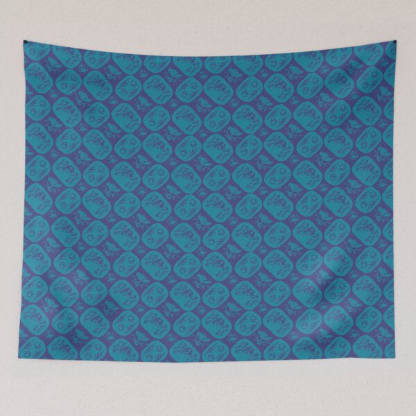 Item preview, Antique Furniture Decorations Scatter Blue & Teal designed and sold by Digitalmyth's Designs.