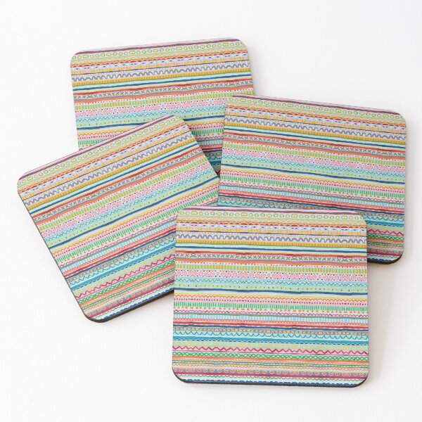 Item preview, Colorful Easter Egg Stripes designed and sold by farreystudio.