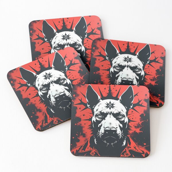 Item preview, Fierce Bull Terrier Attitude Stencil designed and sold by BRANDONWEI.