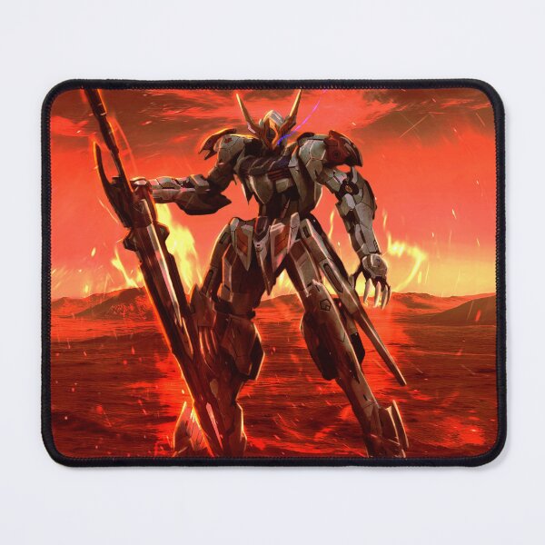 Item preview, Barbatos Gundam lupus tekkadan on fire mars  designed and sold by sabartgunpla.