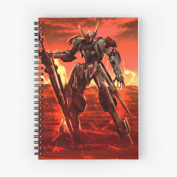Item preview, Barbatos Gundam lupus tekkadan on fire mars  designed and sold by sabartgunpla.