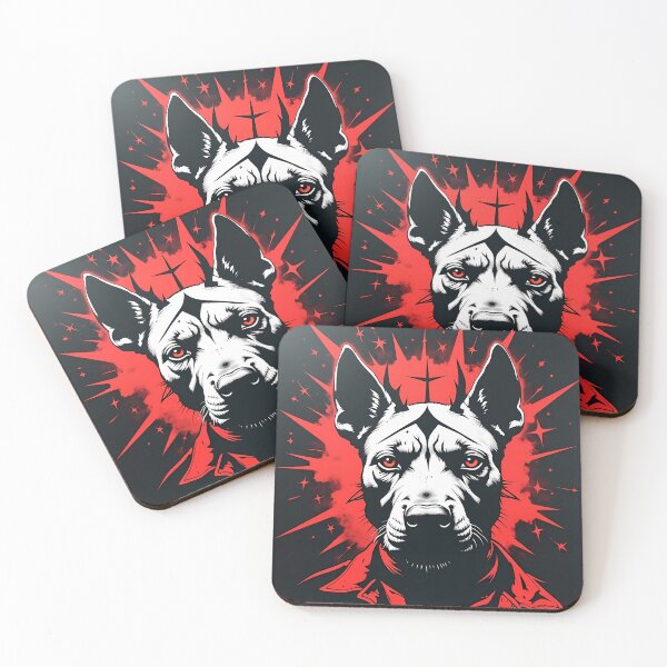 Item preview, Fierce Bull Terrier Attitude Stencil designed and sold by BRANDONWEI.