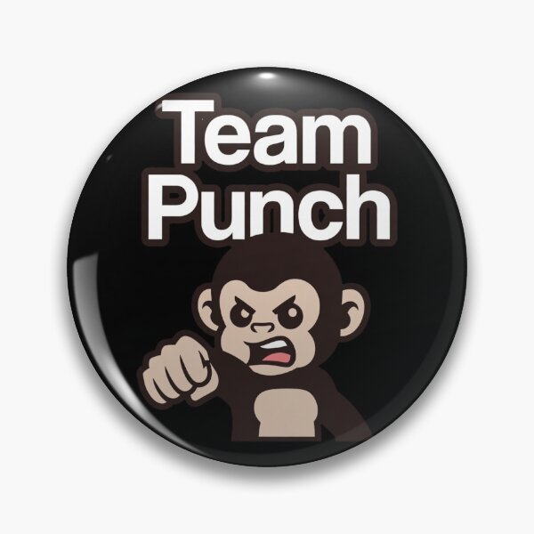 Item preview, Team Punch Monkey Power designed and sold by PunchDrop.
