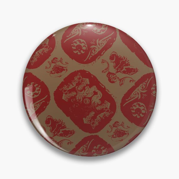 Item preview, Antique Furniture Decorations Scatter Red & Tan designed and sold by Digitalmyth's Designs.