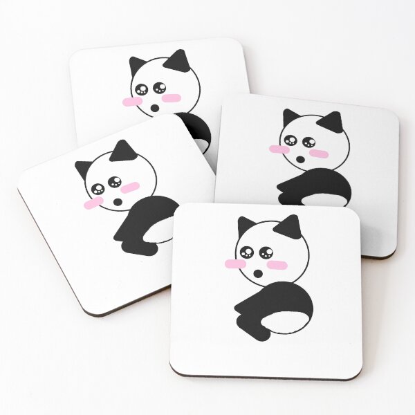 Item preview, Cute Geometric Panda with Sparkly Eyes designed and sold by CutesyArt8.