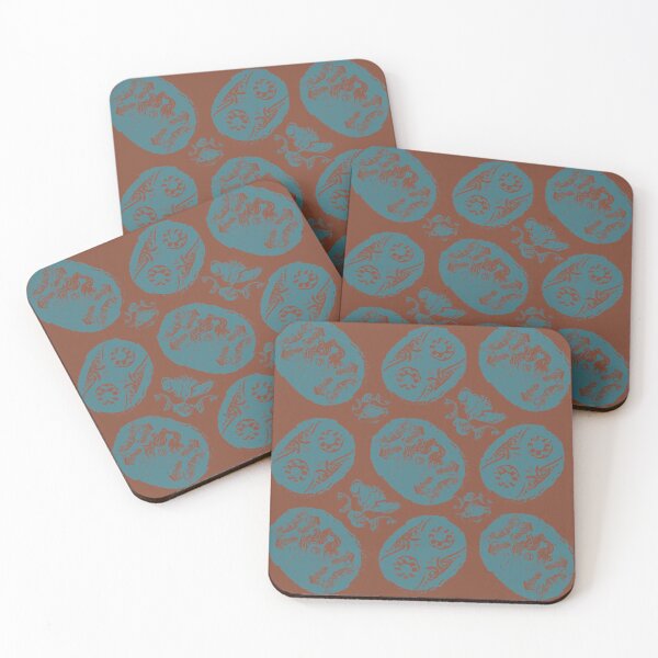 Item preview, Antique Furniture Decorations Scatter Teal & Rush designed and sold by Digitalmyth's Designs.