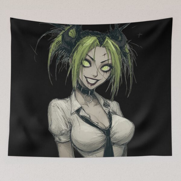 Item preview, goth sketch designed and sold by CursedbyLilith.