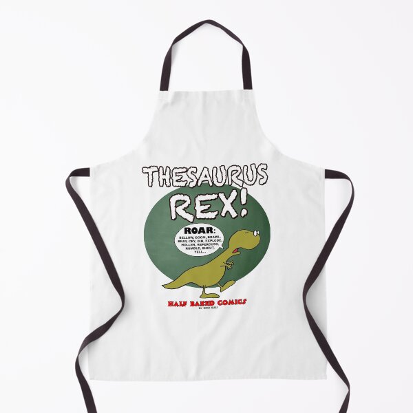Item preview, Dinosaur Cartoon Illustration Funny Thesaurus Rex Wordplay Design for Writers and Grammar Lovers designed and sold by RickE.
