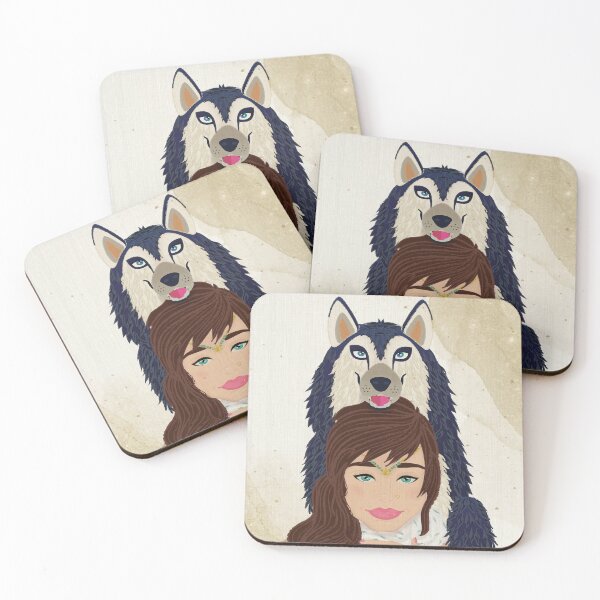 Item preview, HUSKY DOG HUMAN LOVER designed and sold by PAPEFOLIA.