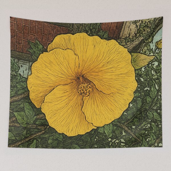 Item preview, Hibiscus Flower- Yellow designed and sold by Juzzy72.